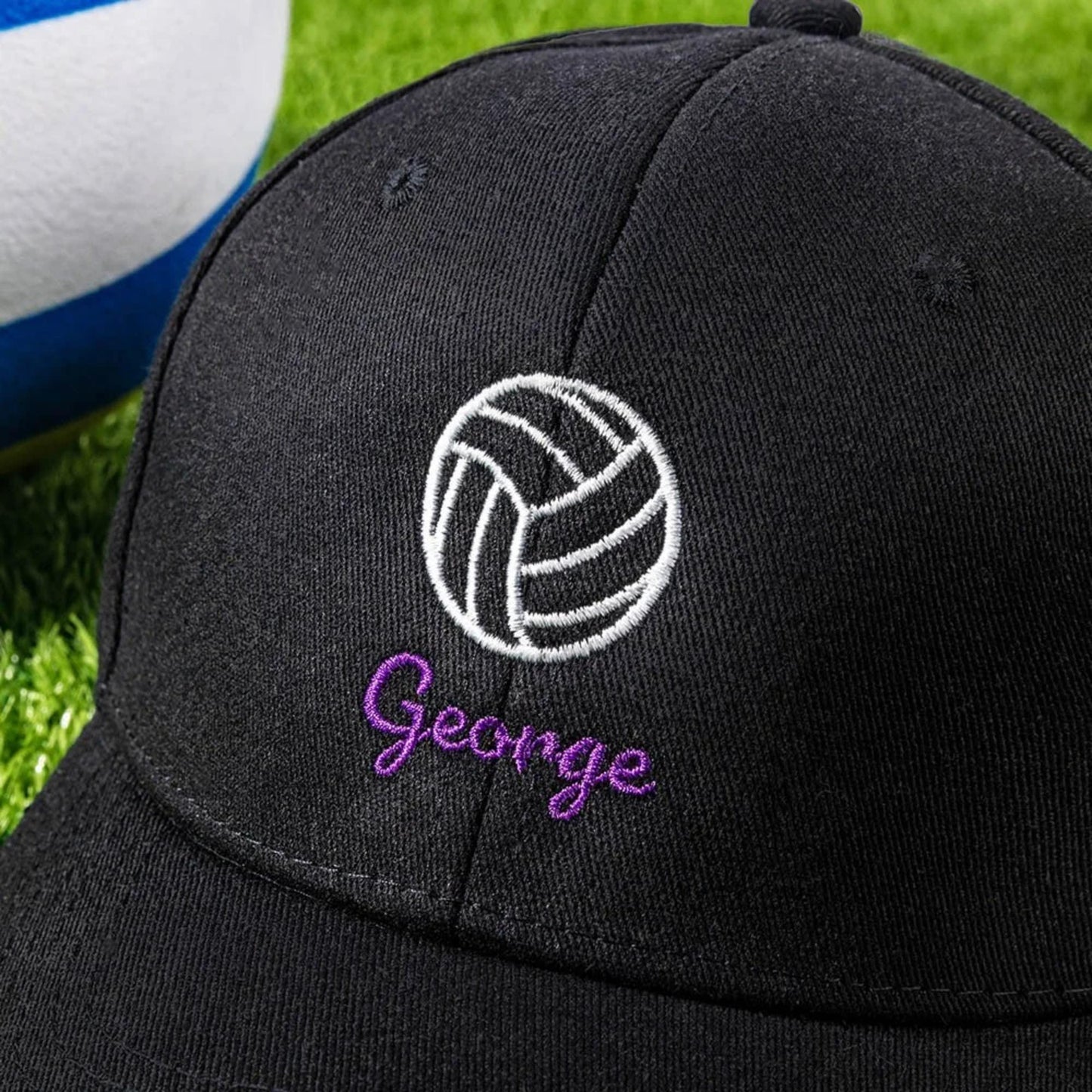 Custom Embroidered Sports Hat with Name & Number