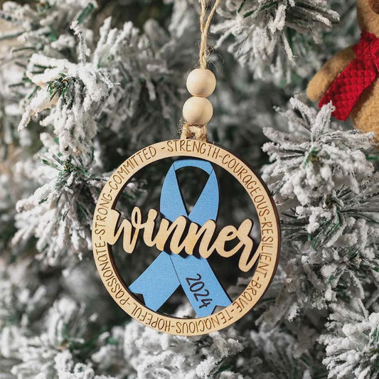 Cancer Awareness Christmas Tree Decoration