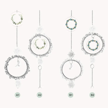 Custom Memorial Photo Crystal Suncatcher