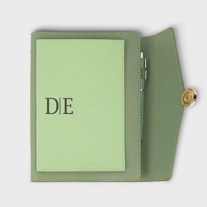 Custom Envelope A6/A5 Leather Notebook with Pen