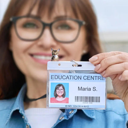 Personalized Pet Photo Badge Topper