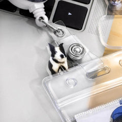 Personalisierter Haustierfoto-Anstecker