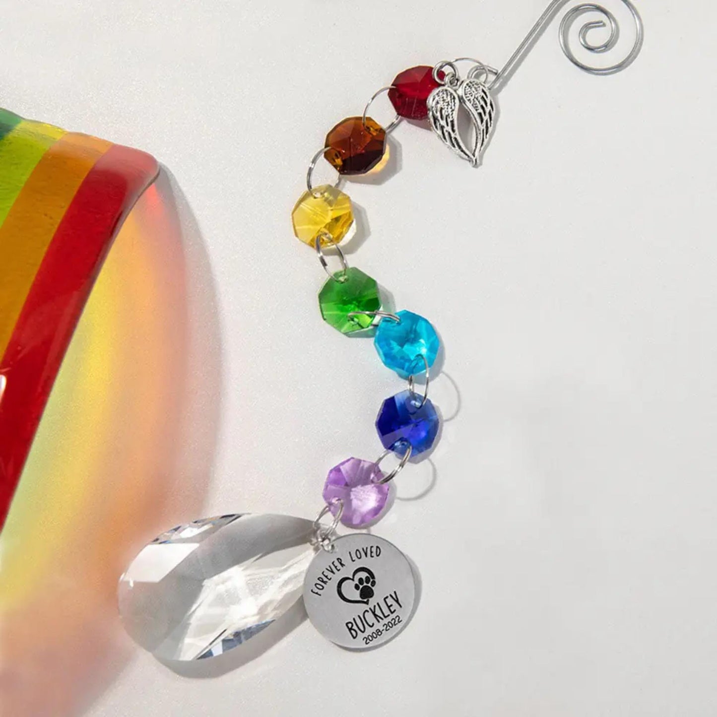 Personalized Pet Loss Suncatcher