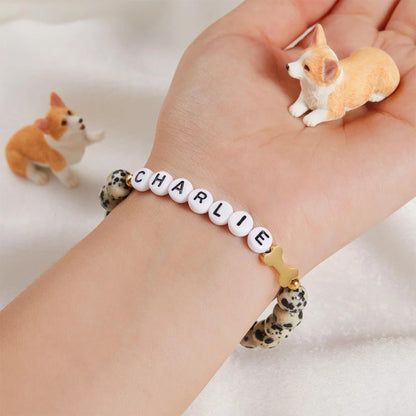 Pet Name Friendship Beaded Bracelet