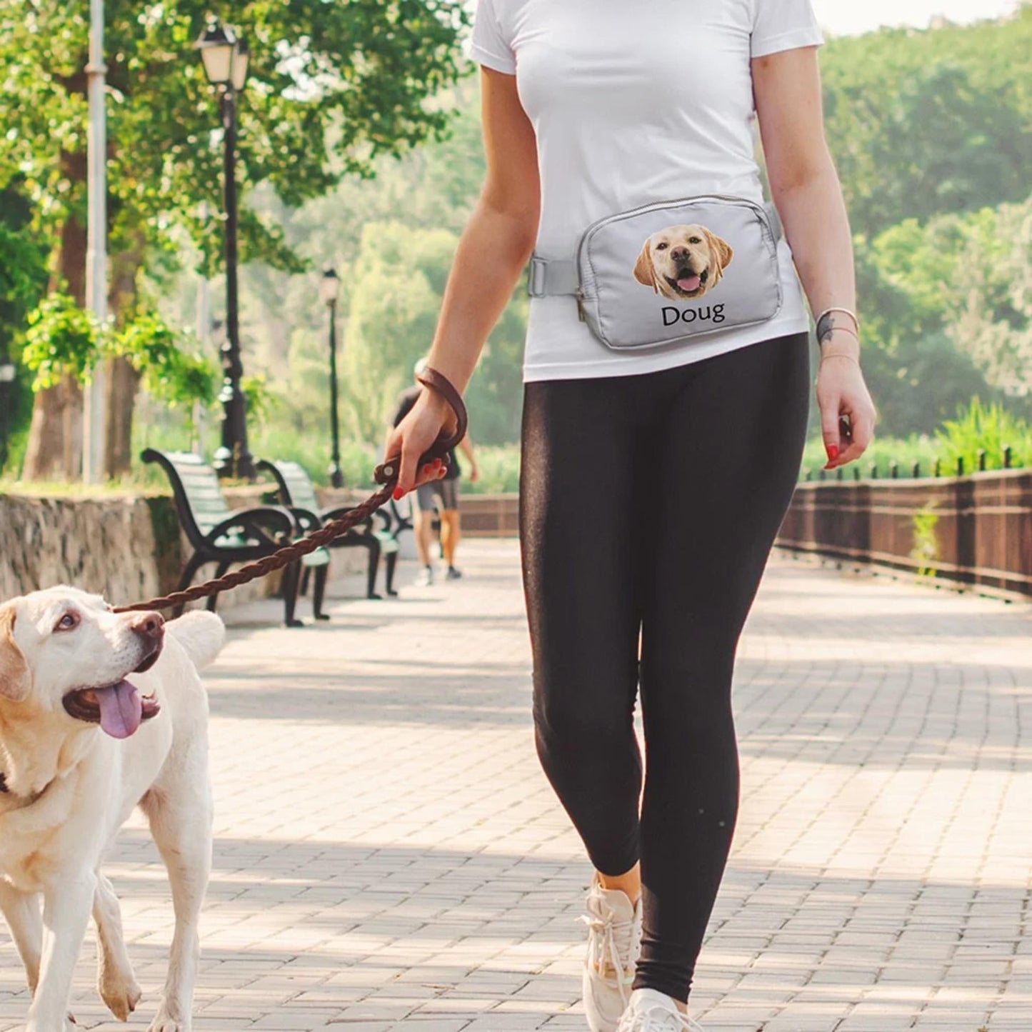 Personalized Pet Face Photo Belt Bag