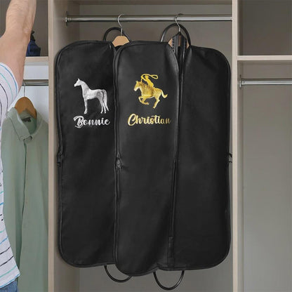 Custom Equestrian Garment Bag with Name