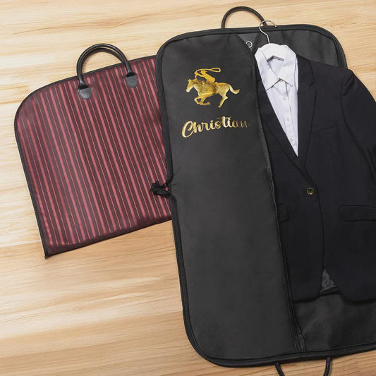Custom Equestrian Garment Bag with Name