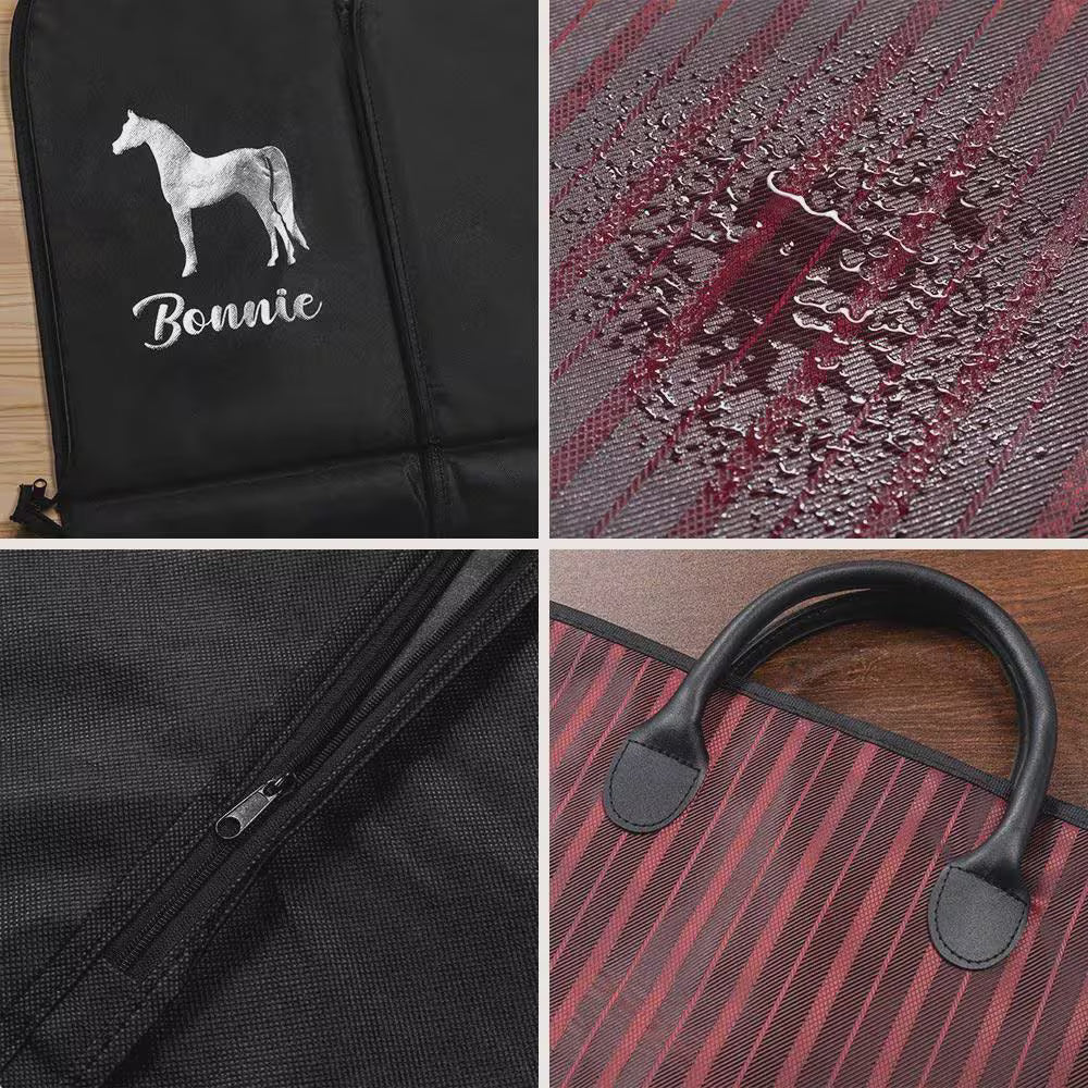 Custom Equestrian Garment Bag with Name