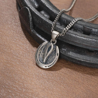 Custom Horse Hoof Pendant Necklace