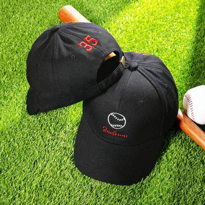Custom Embroidered Sports Hat with Name & Number