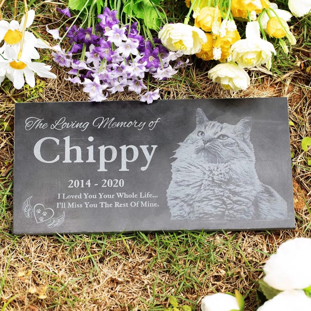 Personalized Pet Memorial Tombstone