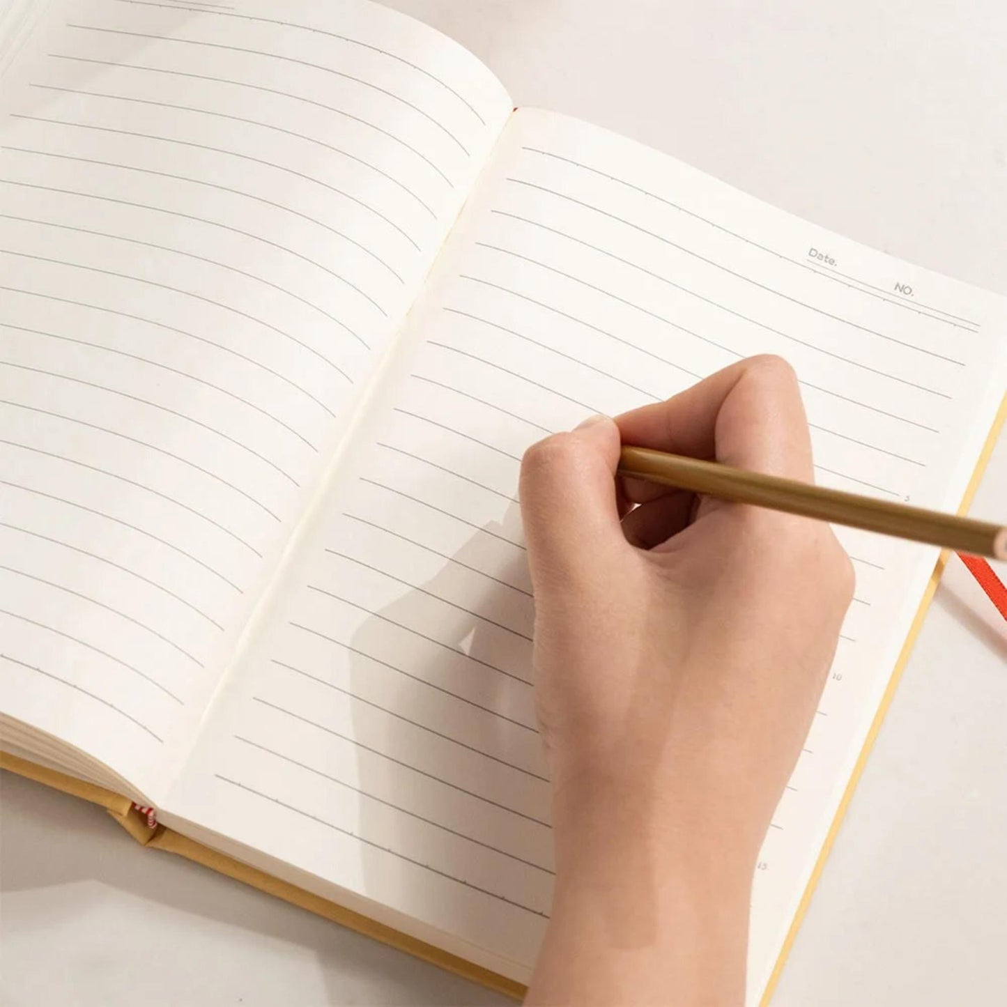 Name Cross and Bible Verse Hardcover Notebook