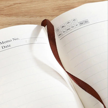 Custom Name A5/A6 Cross Leather Notebook