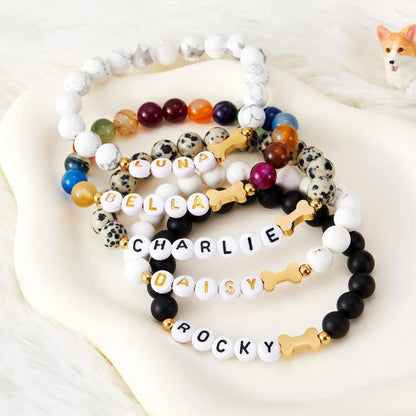 Pet Name Friendship Beaded Bracelet