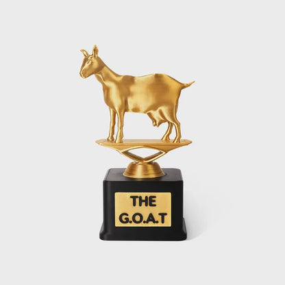 Personalized Funny GOAT Trophy