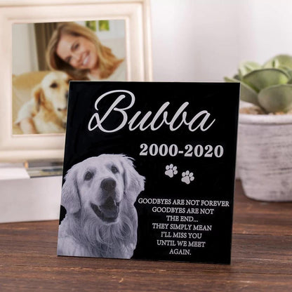 Personalized Pet Memorial Tombstone