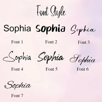 Personalized Birth Flower Bookmark with Tassel