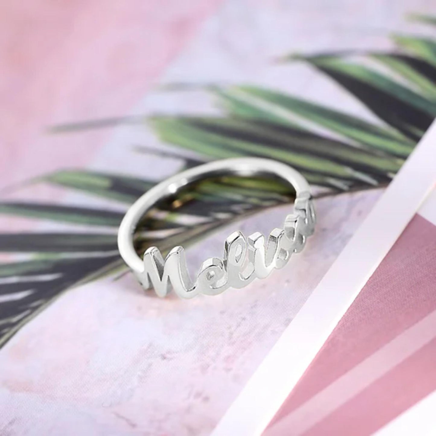 Custom Name Single Name Ring