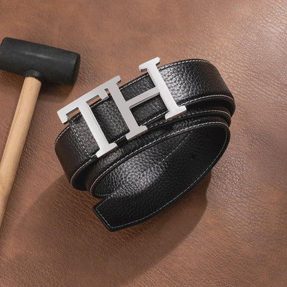 Custom Stainless Steel Belt Buckle with Initials