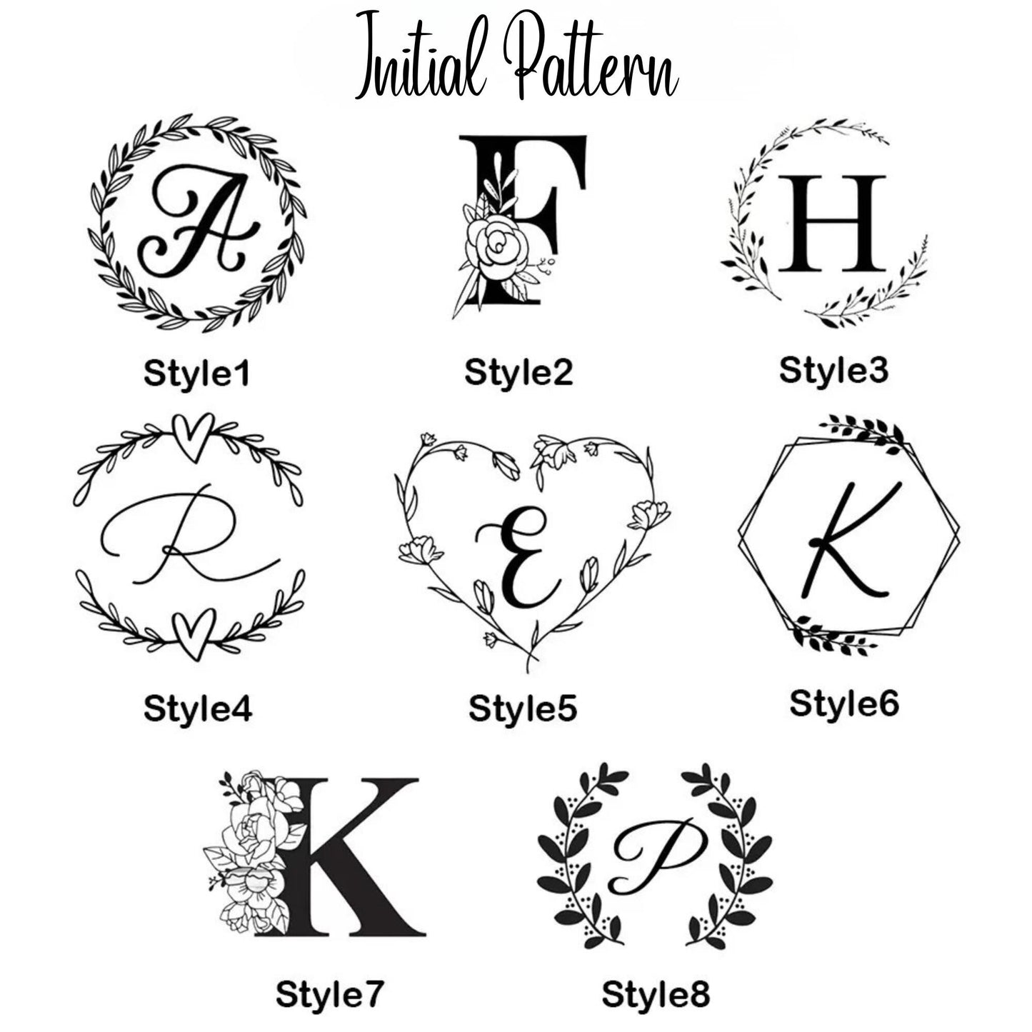 Custom Initial Four Photos Locket Necklace