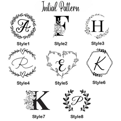 Custom Initial Four Photos Locket Necklace