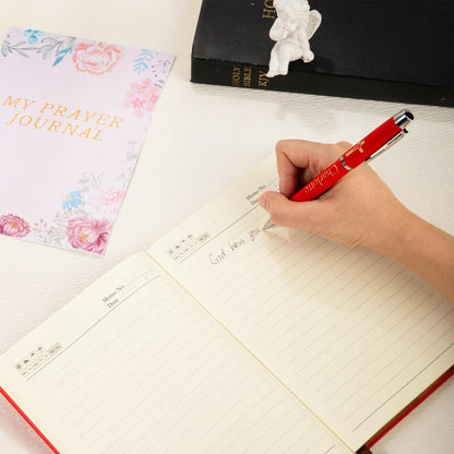 Personalized Cross Notebook with Name