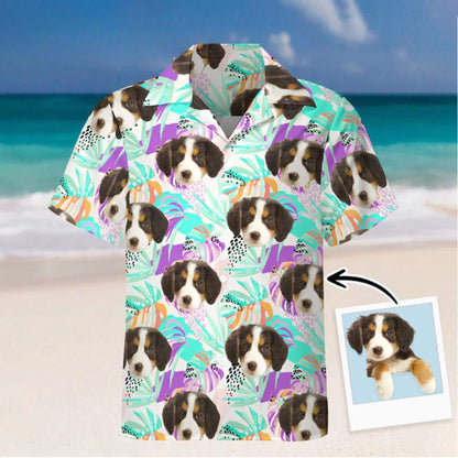 Custom Funny Portrait Photo Hawaiian Shirt