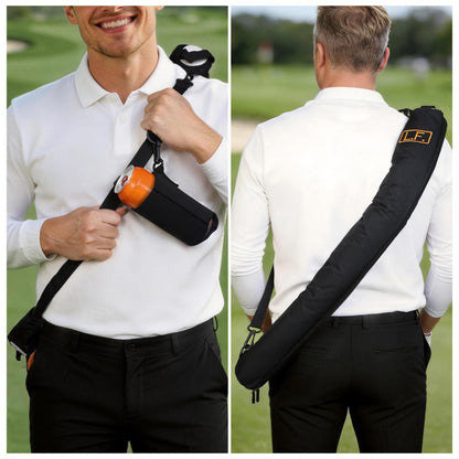 Custom Name Golf Beer Sleeve Can Cooler Bag