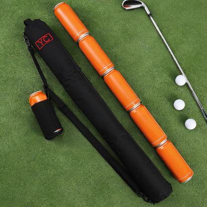 Custom Name Golf Beer Sleeve Can Cooler Bag