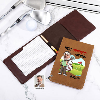 Custom Face Golf Scorecard Holder