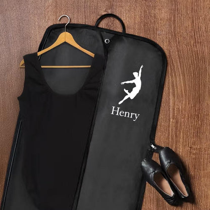 Custom Name Male Dancer Garment Bag
