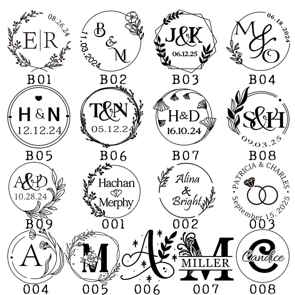 Custom Logo Wax Seal Stickers