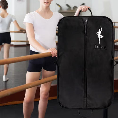 Custom Name Male Dancer Garment Bag