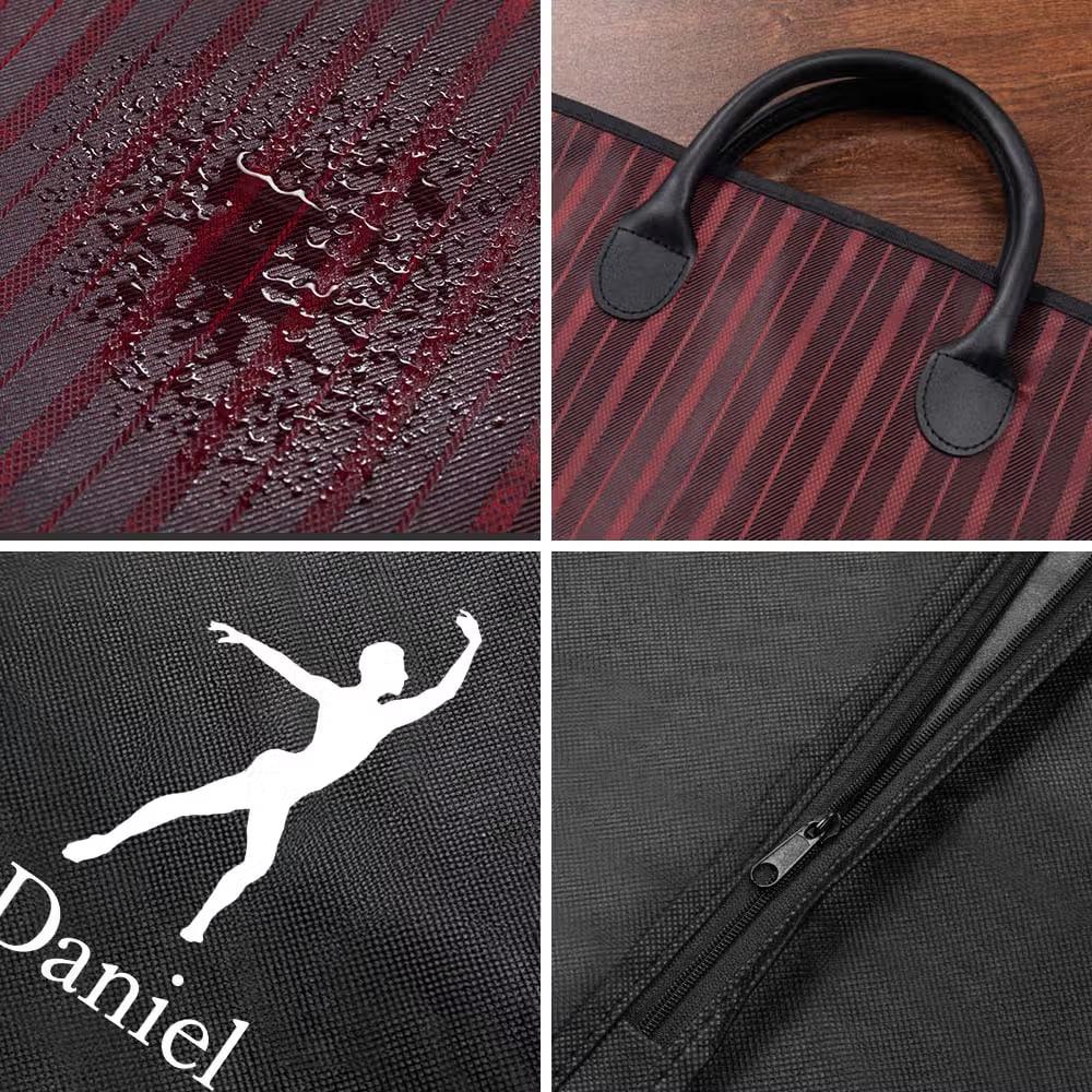 Custom Name Male Dancer Garment Bag