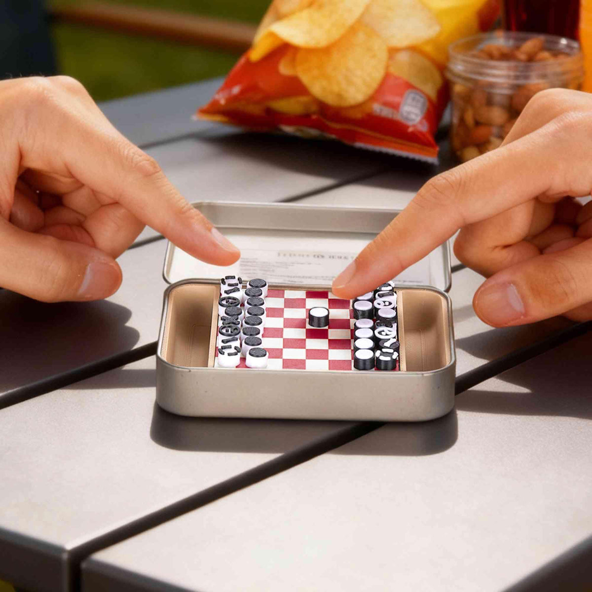 Personalized Magnetic Travel Chess Set with Name