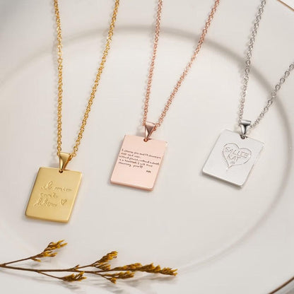 Custom Handwriting Necklace