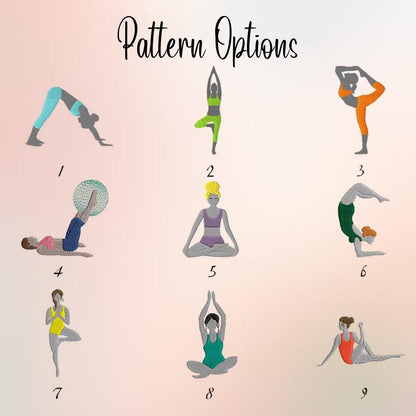 Custom Name Embroidered Ruffle Pilates Socks