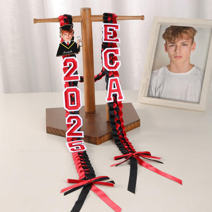 Personalized Name & Photo Graduation Lei