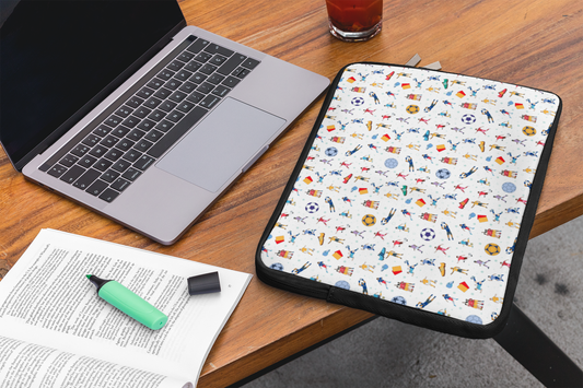 Football Soccer Print Laptop Sleeve Cover