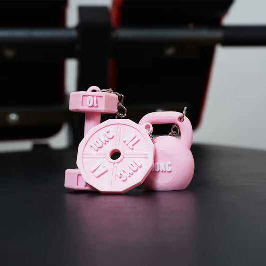 Custom Gym Weight Charms Keychain