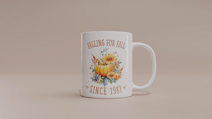 Falling for Fall Custom Year 11oz Ceramic Mug