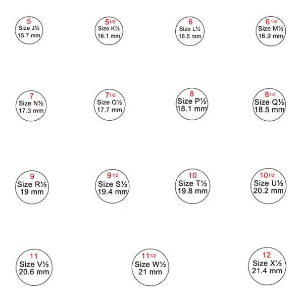 Personalized Multiple Name & Birthstone Ring