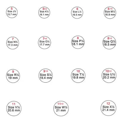 Personalized Multiple Name & Birthstone Ring