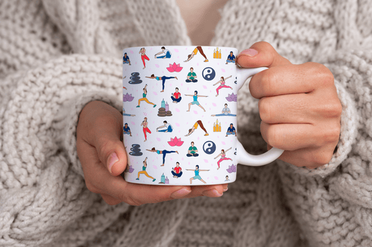 Yoga Print 11oz Ceramic Mug